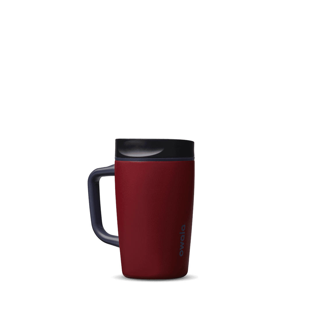 SmoothSip® Slider with Handle 12oz Burgundy Bay – Bild 1